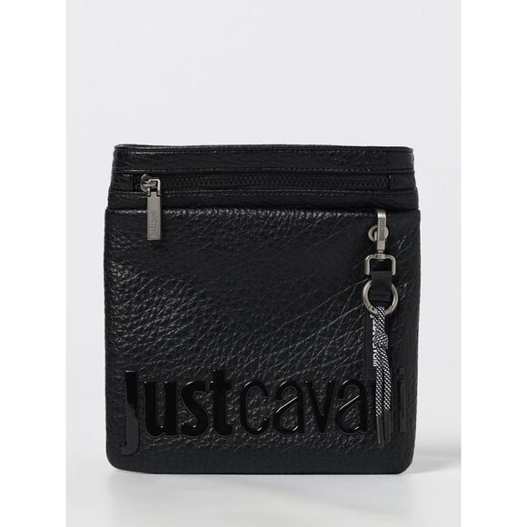 Just Cavalli Shoulder Bag Men Black
